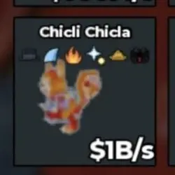 BS11079 Chicli Chicla 1B s (Секретный персонаж) — Roblox, лот №221415