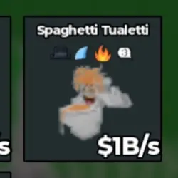 BS11081 Spaghetti Tualetti 1B s (Секретный персонаж) — Roblox, лот №221416