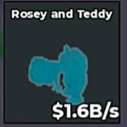 BS11127 Rosey and Teddy 100 Exits Only Rainbow 1.6B s (Секр… — Roblox, лот №221419