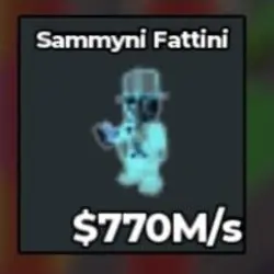 BS11168 Sammyni Fattini Cyber 770M s (Секретный персонаж) — Roblox, лот №221420