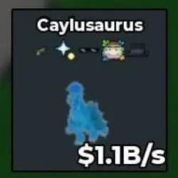 BS11218 Caylusaurus Diamond with Aura Shade, Paint, and Mat… — Roblox, лот №221427