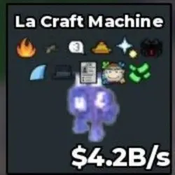 BS11256 La Craft Machine Crystal 4.2B s (Секретный персонаж) — Roblox, лот №221431