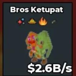 BS11265 Ketupat Bros With Fireworks Trait 2.6B s (Секретный… — Roblox, лот №221433