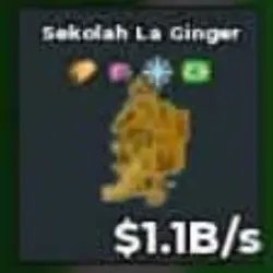 BS11393 La Ginger Sekolah Gold 1.1B s (Секретный персонаж) — Roblox, лот №221441