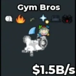 BS11472 Gym Bros Yin Yang 1.5B s (Секретный персонаж) — Roblox, лот №221362