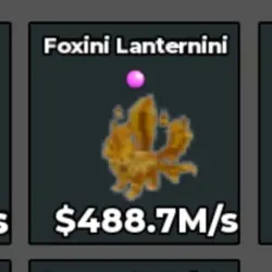 BS11488 Foxini Lanternini Gold 488M s (Секретный персонаж) — Roblox, лот №221366