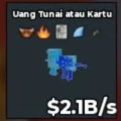 BS11490 Cash or Card With BULL TRAIT!! Diamond 2.1B s (Секр… — Roblox, лот №221369