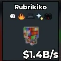 BS11494 Rubrikiko 1.4B s (Секретный персонаж) — Roblox, лот №221374