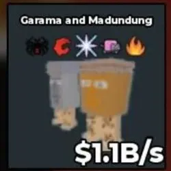 BS11500 Garama and Madundung 1.1B s (Секретный персонаж) — Roblox, лот №221448