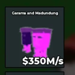 BS11628 Garama and Madundung Galaxy 350M s (Секретный персо… — Roblox, лот №221466