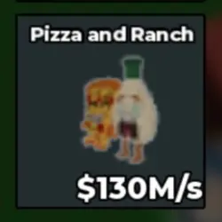 BS11633 Pizza and Ranch 130M s (Секретный персонаж) — Roblox, лот №221470