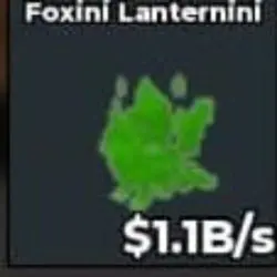 BS11679 Foxini Lanternini Rainbow 1.1B s (Секретный персона… — Roblox, лот №221474