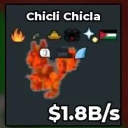 BS11692 Chicli Chicla Lava 1.8B s (Секретный персонаж) — Roblox, лот №221477