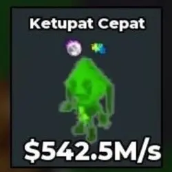 BS11693 Ketupat Kepat Radioactive 542.5M s (Секретный персо… — Roblox, лот №221478