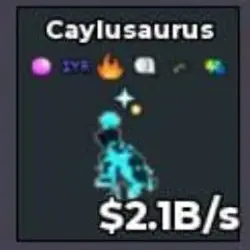 BS11695 Caylusaurus Cyber 2.1B s (Секретный персонаж) — Roblox, лот №221480