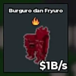 BS11700 Burguro and Fryuro Bloodrot 1B s (Секретный персона… — Roblox, лот №221483