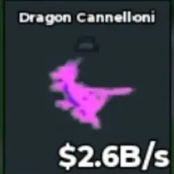 BS11811 Dragon Cannelloni Galaxy 2.6B s (Секретный персонаж) — Roblox, лот №221504
