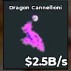 BS11812 Dragon Cannelloni Galaxy 2.5B s (Секретный персонаж) — Roblox, лот №221505