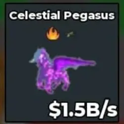BS11833 Celestial Pegasus 1.5B s (Секретный персонаж) — Roblox, лот №221509