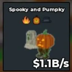 BS11837 Spooky and Pumpky Pumpkin Pumpkin Traits Rare 1.1B … — Roblox, лот №221510