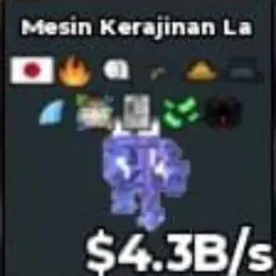 BS11856 La Craft Machine Crystal 4.3B s (Секретный персонаж) — Roblox, лот №221515