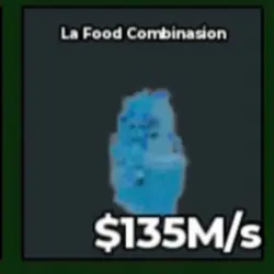 BS11867 La Food Combinasion Diamond 135M s (Секретный персо… — Roblox, лот №221516