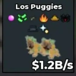 BS11899 Los Puggies 1.2B s (Секретный персонаж) — Roblox, лот №221518