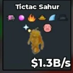 BS11900 Tictac Sahur With John Pork OG Traits Gold 1.3B s (… — Roblox, лот №221519
