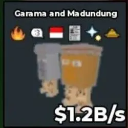 BS11902 Garama and Madundung 1.2B s (Секретный персонаж) — Roblox, лот №221521