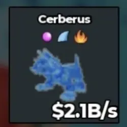 BS11938 Cerberus Diamond 2.1B s (Секретный персонаж) — Roblox, лот №221527