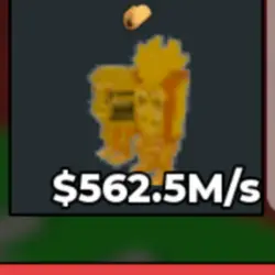 BS11950 burguro Gold 562.5M s (Секретный персонаж) — Roblox, лот №221531