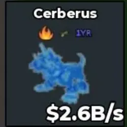 BS12003 Cerberus 1Year Traits Diamond 2.6B s (Секретный пер… — Roblox, лот №221542