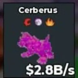 BS12023 Cerberus Candy 2.8B s (Секретный персонаж) — Roblox, лот №221555