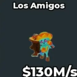 BS12043 Los Amigos 130M s (Секретный персонаж) — Roblox, лот №221566