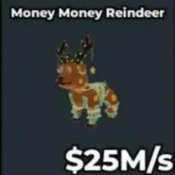 BS12049 Money Money Reindeer 25M s (Секретный персонаж) — Roblox, лот №221572