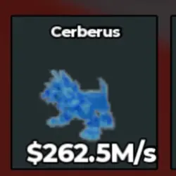 BS12079 Cerberus Diamond 262M s (Секретный персонаж) — Roblox, лот №221577