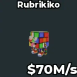 BS12097 Rubrikiko Base 70M s (Секретный персонаж) — Roblox, лот №221593