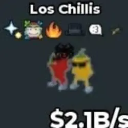 BS12124 Los Chillis 2.1B s (Секретный персонаж) — Roblox, лот №221607