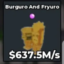 BS12130 burgoro Gold 637.5M s (Секретный персонаж) — Roblox, лот №221614