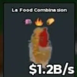 BS12145 La Food Combinasion 1.2B s (Секретный персонаж) — Roblox, лот №221616