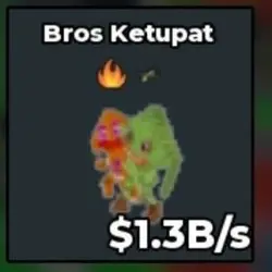 BS12195 Ketupat Bros 1.3B s (Секретный персонаж) — Roblox, лот №221643