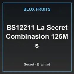 BS12211 La Secret Combinasion 125M s (Секретный персонаж) — Roblox, лот №221649