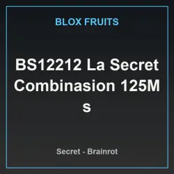 BS12212 La Secret Combinasion 125M s (Секретный персонаж) — Roblox, лот №221651