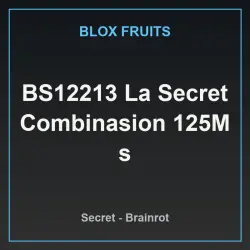 BS12213 La Secret Combinasion 125M s (Секретный персонаж) — Roblox, лот №221653