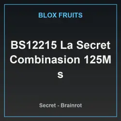 BS12215 La Secret Combinasion 125M s (Секретный персонаж) — Roblox, лот №221657