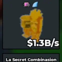 BS12223 Burguro and Fryuro Gold 1.3B s (Секретный персонаж) — Roblox, лот №221662