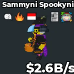 BS12242 Sammyni Spookyni 2.6B s (Секретный персонаж) — Roblox, лот №221664