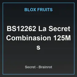 BS12262 La Secret Combinasion 125M s (Секретный персонаж) — Roblox, лот №221674