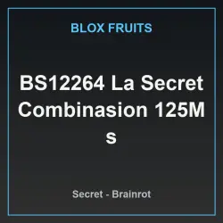 BS12264 La Secret Combinasion 125M s (Секретный персонаж) — Roblox, лот №221676
