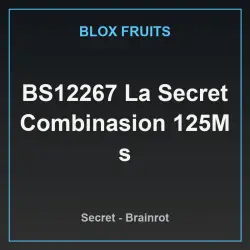 BS12267 La Secret Combinasion 125M s (Секретный персонаж) — Roblox, лот №221679